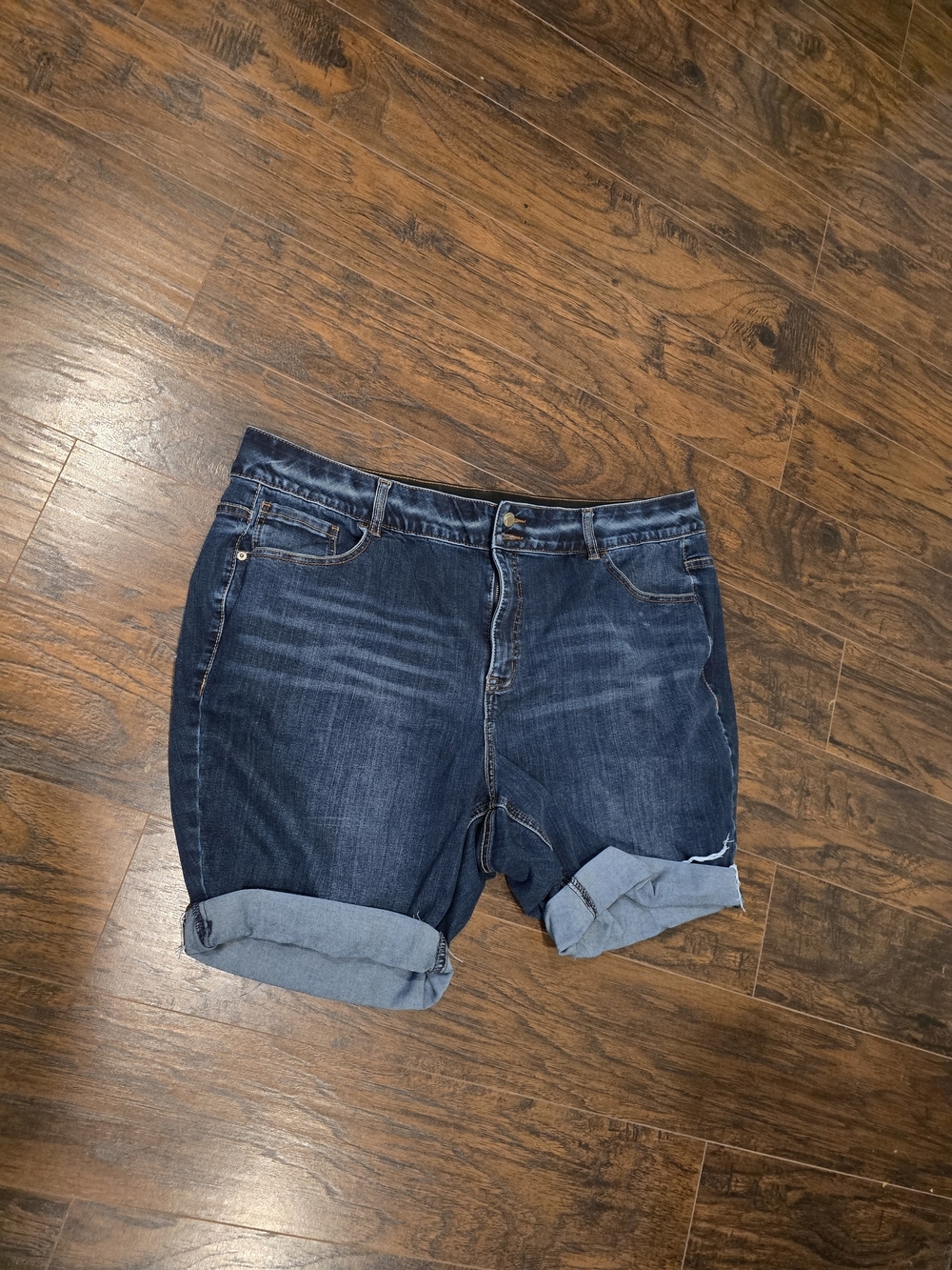 Lane Bryant | Bermuda Jean Shorts 26